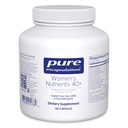 Pure indkapslinger Kvindelige næringsstoffer 40 + - Multivitamin til kvinder Over 40 til støtte Urinary Tract Health, Brystcelle Sundhed & Eye Integrity * - med C-vitamin, E & A - 180 kapsler