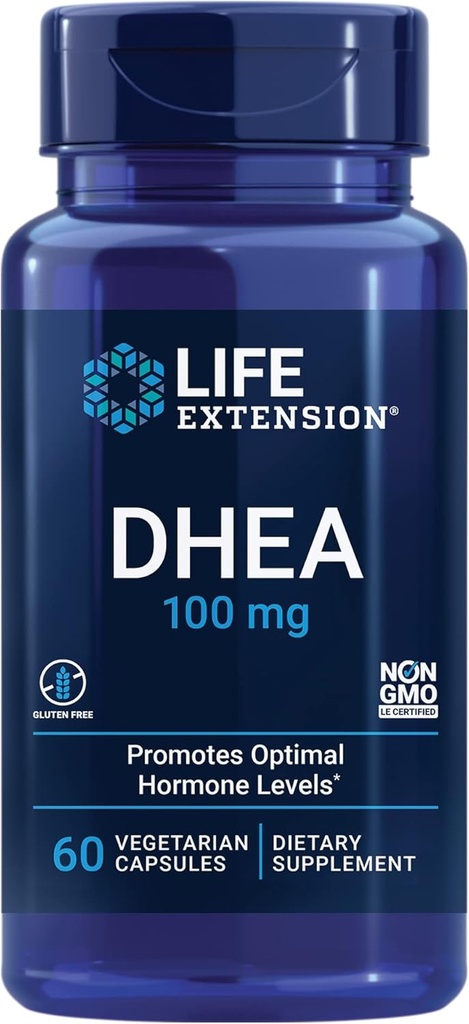 Life Extension DHEA Hormone Balance & Zink Citrate immunforsvar - 60 Vegetarkapsler & 90 Vegetarkapsler