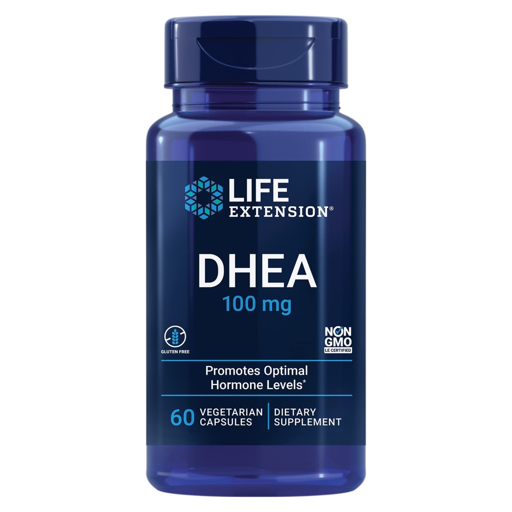 Life Extension DHEA Hormone Balance & Zink Citrate immunforsvar - 60 Vegetarkapsler & 90 Vegetarkapsler