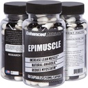 Forstærket Atlete Epimuscle - Naturlig anabolske, Forøg Lean Mass, Reducer Myostatin, 250 mg Pure Epicatechin / 60 kapsler