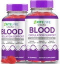 NutraRize (pakke af 2 RiteLyfe Gummies, Alle naturlige stabilizer til at opretholde stabile sunde niveauer og samlede wellness, Premium Formel RiteLyfe Gomitas anmeldelse (120 Gummies)