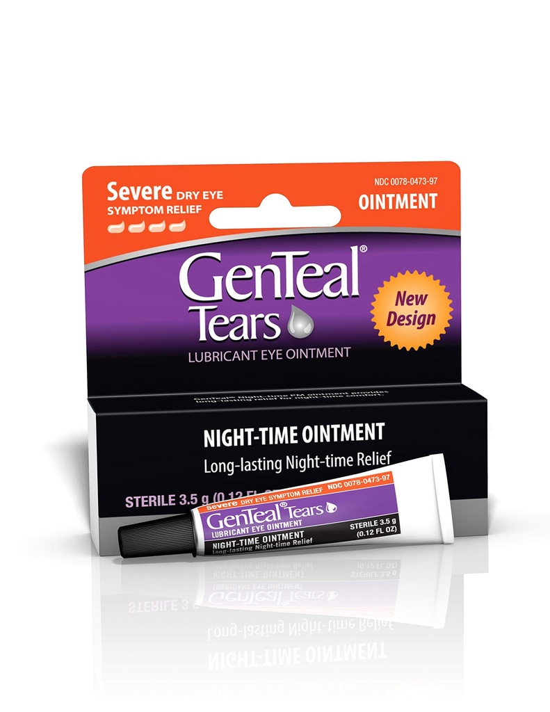 Genteal Tears Night-Time Salve 3.5g Clear 0.12 Fl Oz
