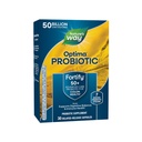 Naturens måde Fortify Optima Probiotic for voksne 50 +, 50 Millioner levende kulturer, understøtter fordøjelsesbalance, kolon og immunforsvar *, ingen køling påkrævet, 30 kapsler (Packaging May Vary)