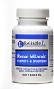 Pålidelig 1 Nyrevitamin C & B kompleks (2 flasker)