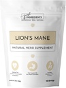 JUST INGREDIENSER Organic Lion 's Mane Powder Medical 124; 100 Servering Medical 124; 100% Organic & Vegan Supplement Medical 124; Rig i næringsstoffer for total wellness Medical 124; Ingen kunstige tilsætningsstoffer
