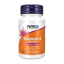 NU Kosttilskud, A-vitamin (fiskeleverolie) 25. 000 IE, essentiel ernæring, 100 Softgels