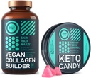 WILD FUEL Keto Candy with MCT Oil and Collagen and Vegan Collagen Builder Bundle