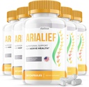 (5 Pack) Arialief Capsules Sciatica - Official Formel - Arialief Vitamin Supplement Advanced Strength Formel, Arialief Capsules Nutritional Support Maximum Strength Samlet Wellness (300 Kapsler)