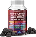 Sugar Free Zeolite Detox Gummies Shilajit Saffron Probiotika Chlorella Psyllium Husk Saffron Senna Leaf Magnesium Citrat Zinkmælk Thistle Heavy Metal Kids Voksenenergi og fokus