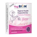 VagiBiom Probioitc Suppositive Praktisk Rejse Pack med 2 Suppositorier: Microbiome Flora Balance. Odor Control Regimen; Balance og Nourishes Sund Flora