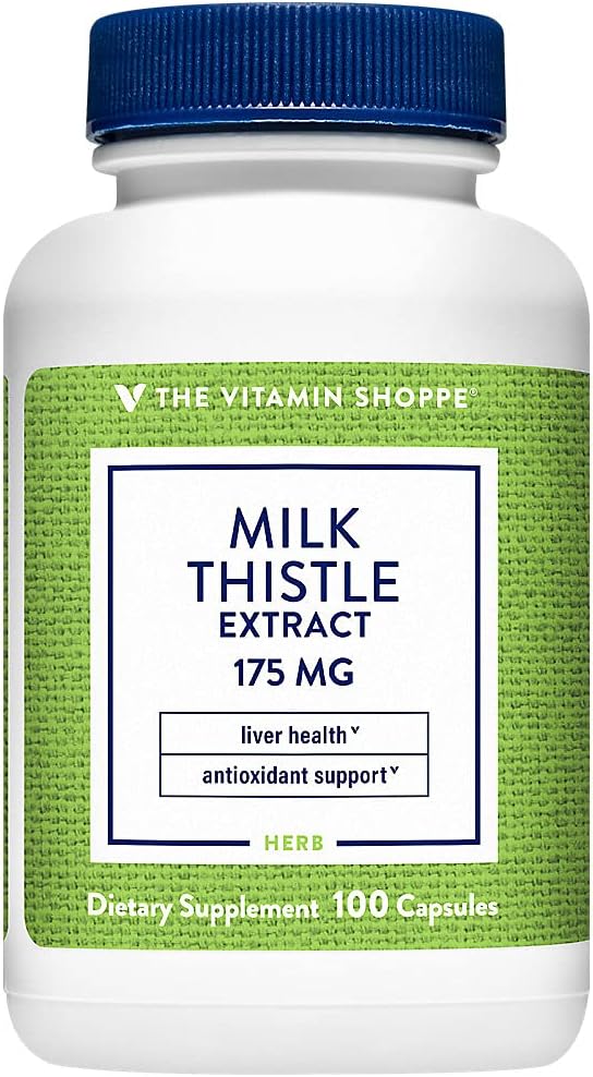The Vitamin Shoppe Milk Thistle Extract 175 MG (100 kapsler)