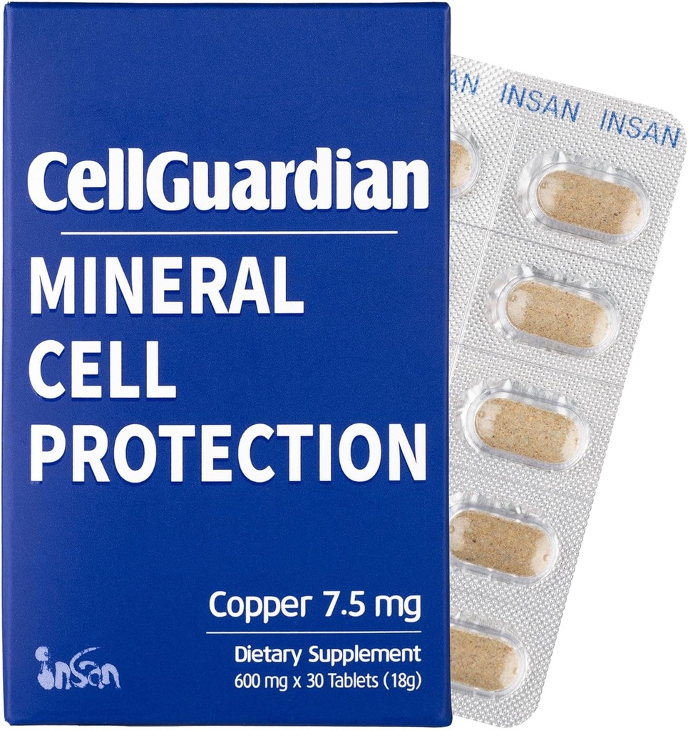 CellGuardian Mineral Cell Protection Copper 7, 5 mg - 30 tabletter