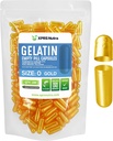 XPRS Nutra Størrelse 0 Tomme kapsler - 100 Greve Tomme Gelatine kapsler - Pille selv Kapsel Fyldning - Pure Bovin Pille Gel Caps til Do- It- Yourself Kosttilskud (Guld)