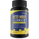 Keto Maxx Cleanse 3X - Keto Friendly Cleanser - 90 dages forsyning - Rense & Detox support - Hjælp Flush Waste, Toksiner, & Urenheder - Hjælp fordøjelse, Gut Sundhed, & Reduceret inflation - Boost Energy