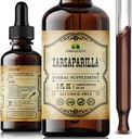 Sarsaparilla Liquid Extract - Smilax officinalis Herbal Supplement - Non-GMO, Alkoholfri, Glutenfri, Natural Root Tonic - Traditional Herbal Wellness - 2oz Dropper Flaske