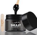 Shilajit Pure Himalayan - 50 Bedste Naturlige Organisk Shilajit Resin, Golden Grade Shilajit supplement til mænd og kvinder med 80 + Trace Minerals & Fulvic Acid for Energy, immunforsvar