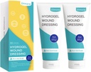Dimora 2 Pakker 6oz Hydrogel førstehjælp salve, Burn Injory Lindrende Gel, Skin reparation Cream til akut brand, Postoperative Incisions, Bruises, Debridement Sårpleje