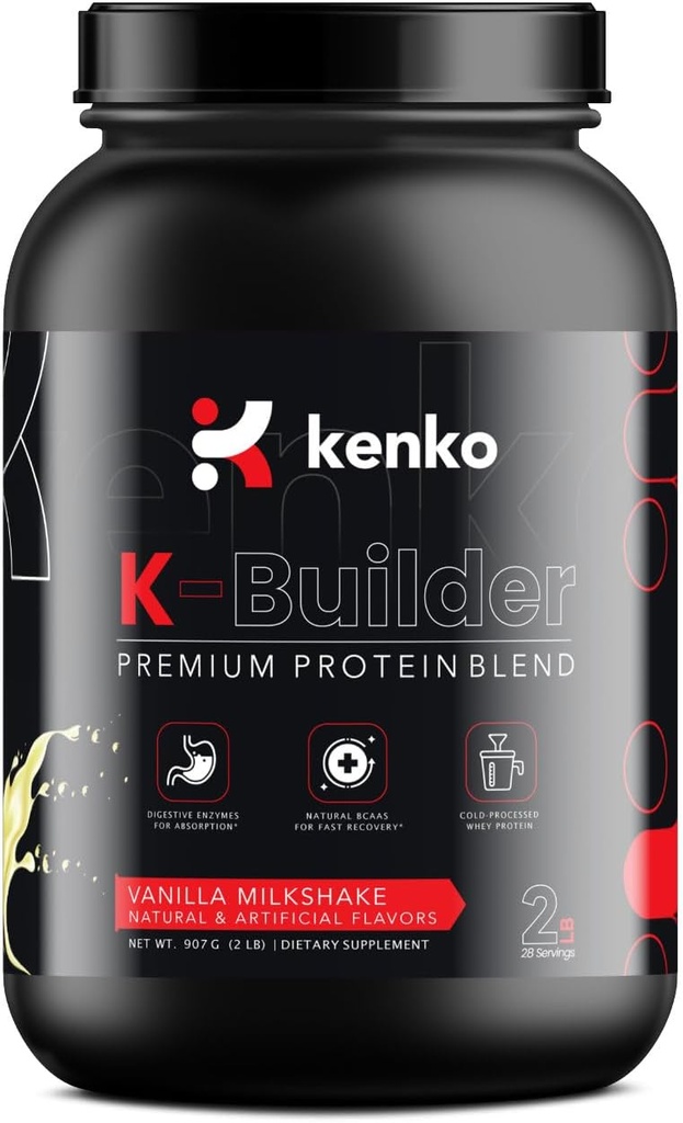 Kenko essentials K- Builder / Premium Protein Blend (Vanilla)