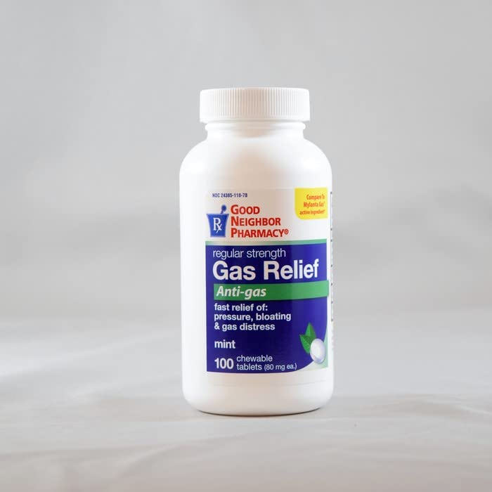 Good Neighbor Pharmacy BNI Gas Relief, 100 tyggetabletter *