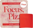 Fleur Marche Focus, Plz. Botanisk Patch - Brain Boosting Focus Patch med koffein, Lions Mane og andre kraftfulde Nootropics - Meget biotilgængelig Wellness - 7 Patches