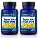 SUPER BETA PROSTATE Advanced - Fremme søvn, Support Brege Tømning. Prostata Support for Mænd Sundhed med Beta sitosterol, ikke Saw Palmetto. (120 kapsler, 2 - Pack)