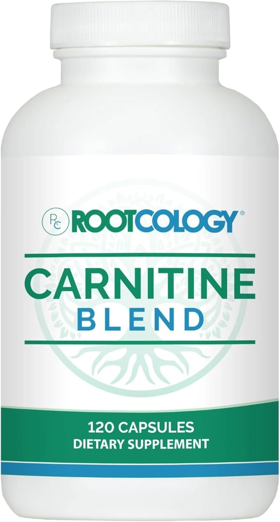 Rootkologi af Dr. Izabella Wentz Tech 124; Carnitin Blend Tech 124; L- Carnitin & Acetyl- L- Carnitin Formel 124; Ideel til vegetarer Tech 124; 120 Kapsler