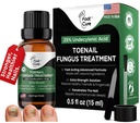 FOT CURE Toenail svamp Behandling for Fingernegle, Negle reparation, Toenail blødgøringsmiddel, Gul toenail behandling, Ingroed Nails og Foot svamp behandling Ekstra styrke (pakke med 1)