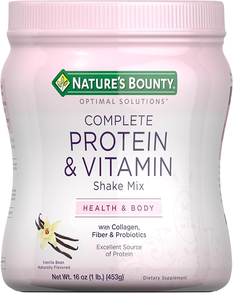 Nature 's Bounty Optimal Solutions Proteinpulver med C-vitamin