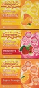 Emergen- C 1. 000 mg vitamin C Kosttilskud drik mix, Super Orange / Raspberry / Tropical, 90 Pakninger, Net Wt. 28. 5 oz.
