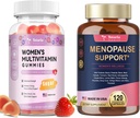 Totaria Sukker fri Multivitamin Gummies for kvinder & 40- in-1 Menopause Kosttilskud til kvinder
