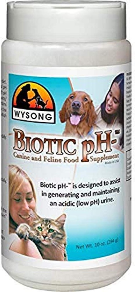 Wysong Biotic pH- Canine / Feline Food Supplement - 9,75 Ounce Flaske