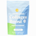 GOLDE - Collagen Boost Vegan Creamer - Vanilla Cream - Plant baseret Collagen supplement w / Hyaluronic Acid, Biotin, & Bamboo Extract - Understøtter hår, hud, og negle sundhed - 30 Servere