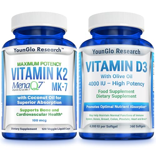 D3- vitamin 4000 IE & vitamin K2 MK7 100 mcg Kosttilskud