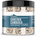 Earthborn Elements Garcinia Cambogia 200 Kapsler, Pure & Ufortyndet, Ingen tilsætningsstoffer