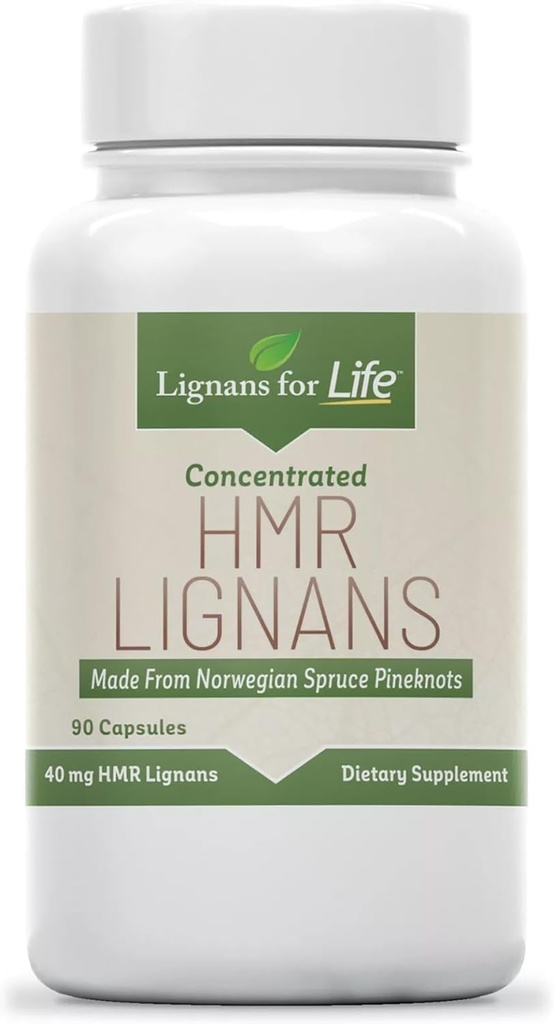 Lignans For Life HMR Lignans for Dogs I Vitamin til sunde kæledyr 124; Wellness Supplement 124; Nutritional - 90 Kapsler I 40mg