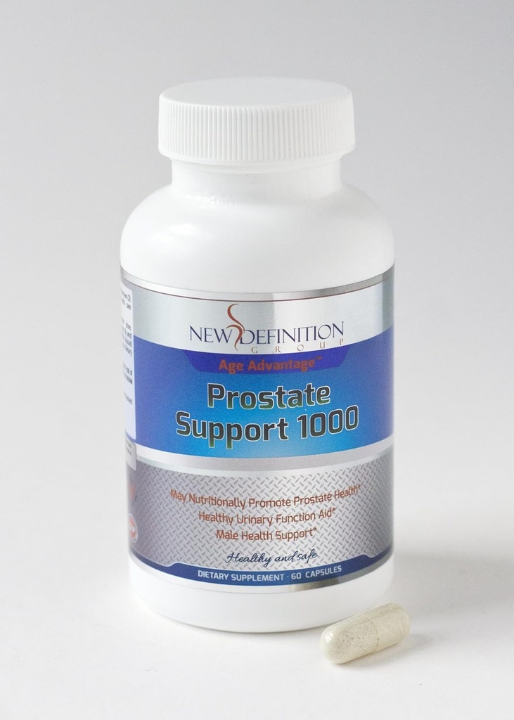 Age Advantage ™ Prostata Support Rent af Natural Herbal, Support Urinary Flow og sund prostata funktioner, Lavet i USA