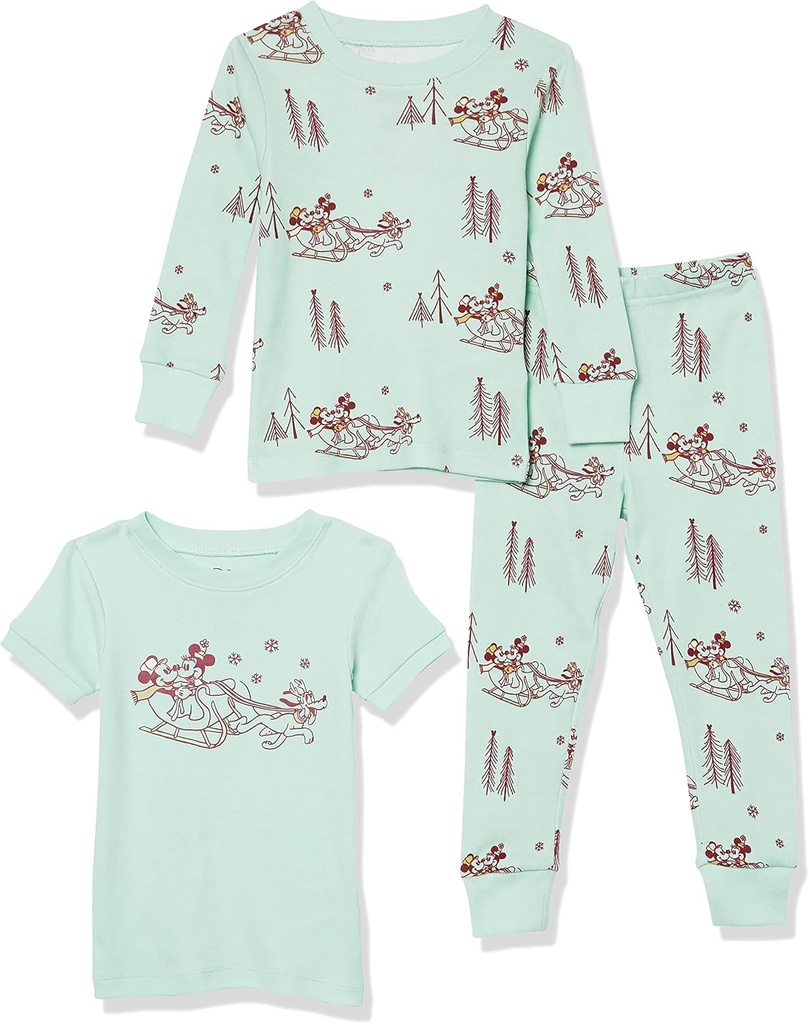 Essentials Disney-124; Marvel-124; Star Wars Boys og Toddlers 'Snug- Fit Cotton Pajama Sleepwear sæt, Multipacks