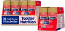 Enfagrow NeuroPro Toddler Nutritional Drink, Lavet med Real Milk, Brain- Building Omega-3 DHA, Non- GMO, Non- GMO, Klar til brug, 8 fl Oz (24 flasker)