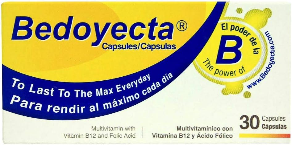Bedoyecta Multivitamin, 30 kapsler Hver (pakke med 4)