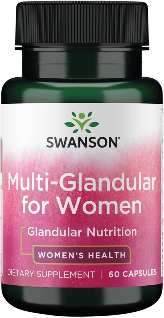 Swanson Multi- GLANDULAR for Kvinder 60 Cap