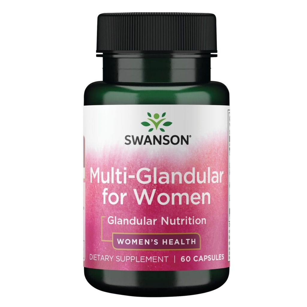 Swanson Multi- GLANDULAR for Kvinder 60 Cap