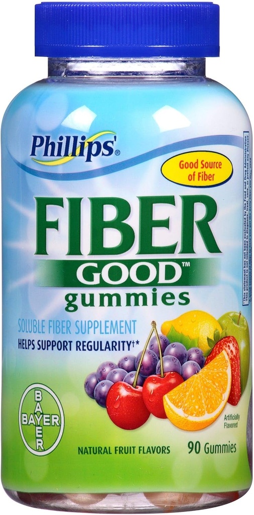 Phillips Fiber Gummies, 90 Greve