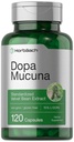 Horbäach Dopa Mucuna Supplement: 124; 120 Kapsler: 124; Velvet Bean Herbal Extract: 124; 15% L- dopa: 124; Non- GMO & Gluten Free