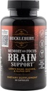 BuckLEBURY Brain og hukommelse kosttilskud med Bacopa & Alpha GPC - Nootrop Brain Capsules for Cognitive Support, Focus & Mental Clarity - Hukommelse og Focus Pills for Kvinder & Mænd - Vegan 60 Kapsler
