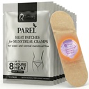 Urteperiode Varmepatches, Skræddersyet til Low- Normal Flow (10 Pack) - 8 timer Long- Language, Drug- Gratis opvarmning Patch til menstruelle kramper, Bloating & Back Spænding - Skin- Safe, Strong Hold, On- The- Go Relief