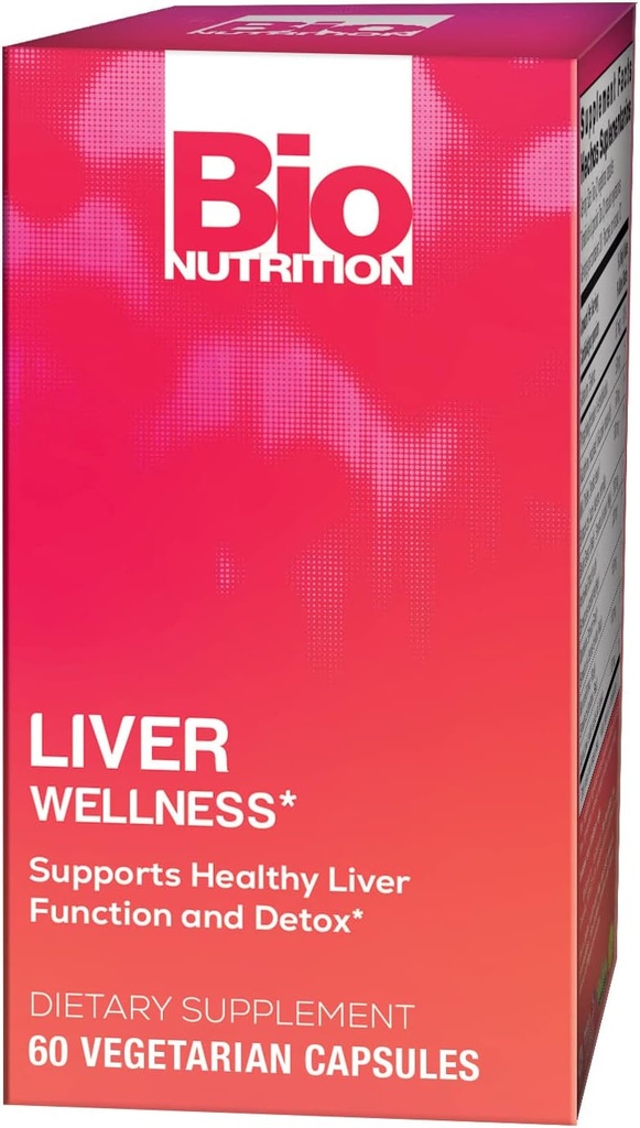 Bio Nutrition Inc Lever Wellness, 60 Vcaps2