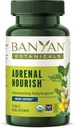 Banyan Botanicals Adrenal Nourish – Organic Adaptogen Supplement - Adrenal Support for Natural Energy with Organic Ashwagandha, Gokshura & Guduchi* – 90 Tablets – Non-GMO, Sustainably Sourced, Vegan