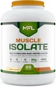 MFL 100% Isolate Protein l 30g Protein l 12g Aminosyrer l Keto Friendly l Low Carbs l 5 lbs. (Vanilla Bean)