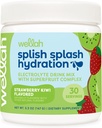 Wellah Splish Splash Hydration Electrolyte Drink Mix (Strawberry Kiwi Flavored, 30 Servere)