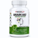 Bricker Labs Brain Aid Memory Matters - Nootrop Brain Supplement med Neumentix Spearmint Extract til kognitiv støtte, fokus, koncentration og hukommelse - 90 kapsler